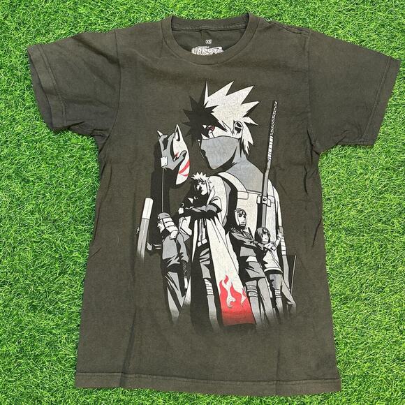 2007 Naruto Shippuden Kakashi vintage graphic tee - Picture 1 of 4